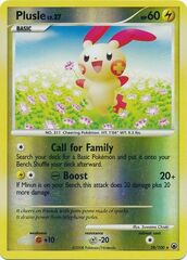 Plusle - 28/100 - Rare - Reverse Holo