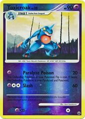 Toxicroak - 31/100 - Rare - Reverse Holo