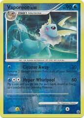 Vaporeon - 34/100 - Rare - Reverse Holo