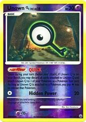 Unown Q - 49/100 - Uncommon - Reverse Holo