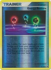 Energy Restore - 81/100 - Uncommon - Reverse Holo