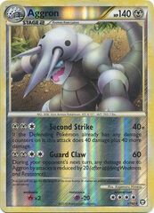 Aggron - 1/102 - Holo Rare - Reverse Holo