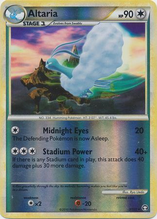 Altaria - 2/102 - Holo Rare - Reverse Holo