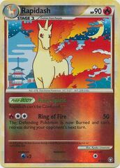 Rapidash - 8/102 - Holo Rare - Reverse Holo