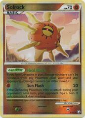 Solrock - 9/102 - Holo Rare - Reverse Holo