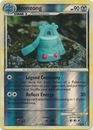 Bronzong - 15/102 - Rare - Reverse Holo