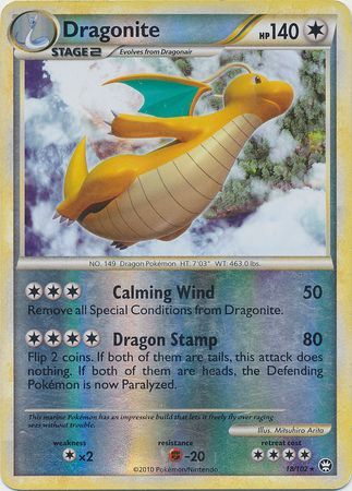 Dragonite - 18/102 - Rare - Reverse Holo