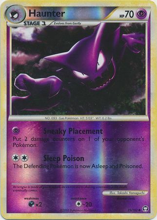 Haunter - 35/102 - Uncommon - Reverse Holo