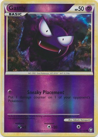 Gastly - 63/102 - Common - Reverse Holo