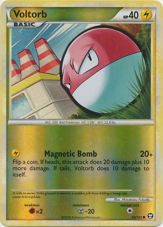 Voltorb - 83/102 - Common - Reverse Holo