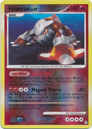 Heatran - 6/146 - Holo Rare - Reverse Holo