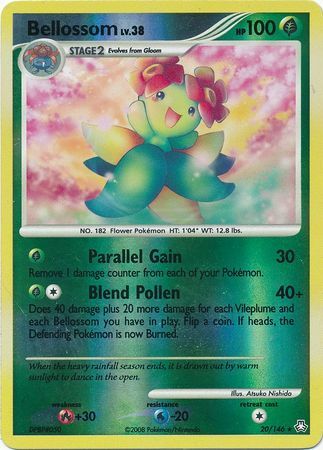 Bellossom - 20/146 - Rare - Reverse Holo