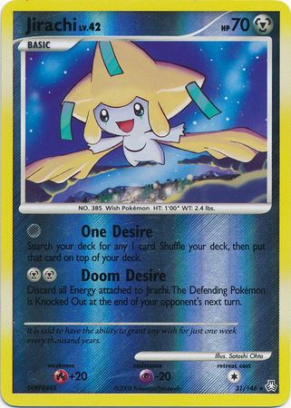 Jirachi - 31/146 - Rare - Reverse Holo