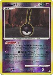 Unown ! - 42/146 - Rare - Reverse Holo