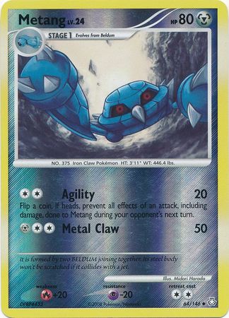 Metang - 64/146 - Uncommon - Reverse Holo