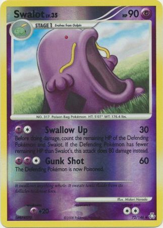 Swalot - 72/146 - Uncommon - Reverse Holo