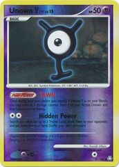 Unown Y - 81/146 - Uncommon - Reverse Holo