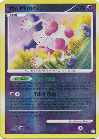 Mr. Mime - 30/123 - Rare - Reverse Holo