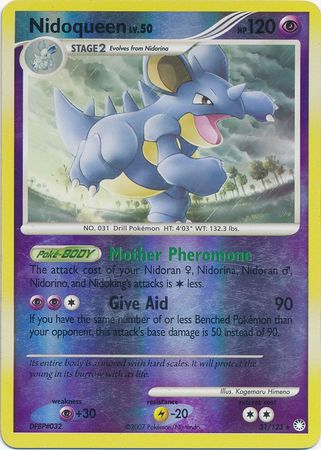 Nidoqueen - 31/123 - Rare - Reverse Holo