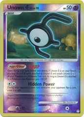 Unown E - 65/123 - Uncommon - Reverse Holo