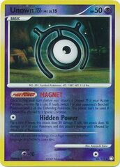 Unown M - 66/123 - Uncommon - Reverse Holo