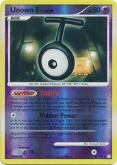 Unown T - 67/123 - Uncommon - Reverse Holo