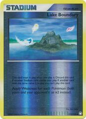 Lake Boundary - 112/123 - Uncommon - Reverse Holo