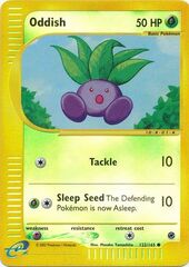 Oddish - 122/165 - Common - Reverse Holo