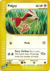 Pidgey - 123/165 - Common - Reverse Holo