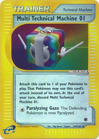 Multi Technical Machine 01 - 144/165 - Uncommon - Reverse Holo