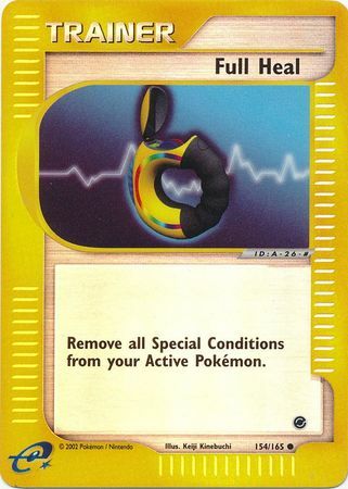 Full Heal - 154/165 - Common - Reverse Holo