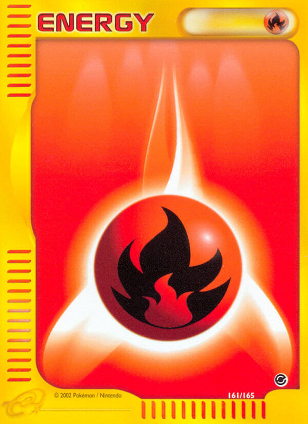 Fire Energy - 161/165 - Common - Reverse Holo