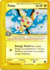 Pichu - 22/165 - Holo Rare - Reverse Holo