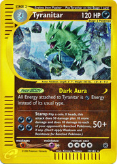 Tyranitar - 29/165 - Holo Rare - Reverse Holo