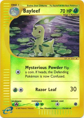 Bayleef - 71/165 - Uncommon - Reverse Holo