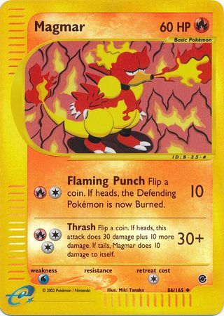 Magmar - 86/165 - Uncommon - Reverse Holo