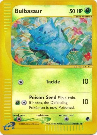 Bulbasaur - 94/165 - Common - Reverse Holo