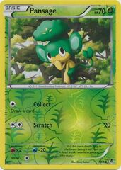 Pansage - 1/98 - Common - Reverse Holo