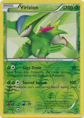 Virizion - 17/98 - Holo Rare - Reverse Holo