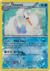 Swanna - 27/98 - Rare - Reverse Holo