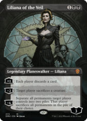 Liliana of the Veil - Foil - Borderless