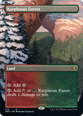 Karplusan Forest (379) (Borderless) - Foil