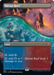 Shivan Reef (Borderless) - Foil