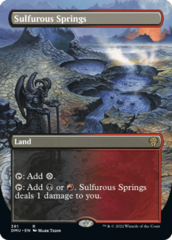 Sulfurous Springs (Borderless) - Foil