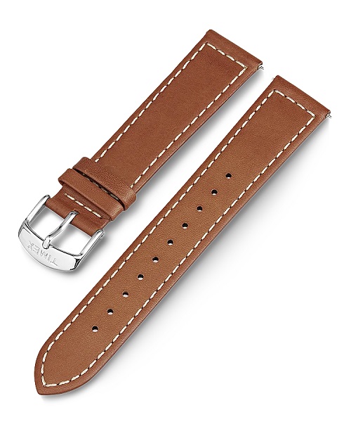 Timex - Tan Two-Piece Stitched Leather Strap - TW7C20500YX