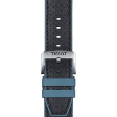 Tissot Official Blue Leather and Rubber Strap Lugs 22 MM - T852.046.785