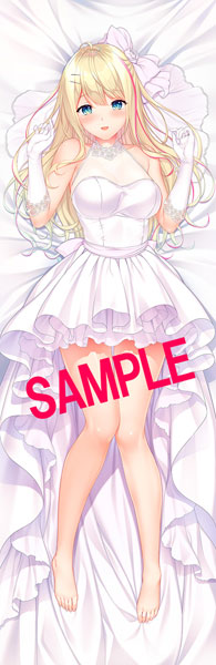 Yubisaki Connection Wedding Hugging Pillow Cover Natsuho