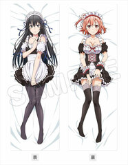 My Teen Romantic Comedy SNAFU 2 New Illustration Hugging Pillow Cover Yukino & Yui Maid Outfit