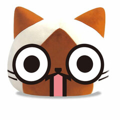 Monster Hunter Felyne 3D Face Cushion - Surprised
