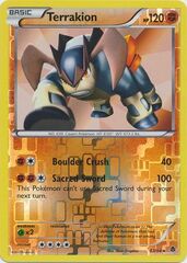 Terrakion - 63/98 - Holo Rare - Reverse Holo